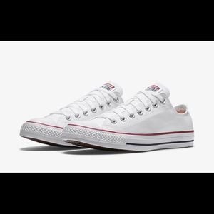 Women’s white converse